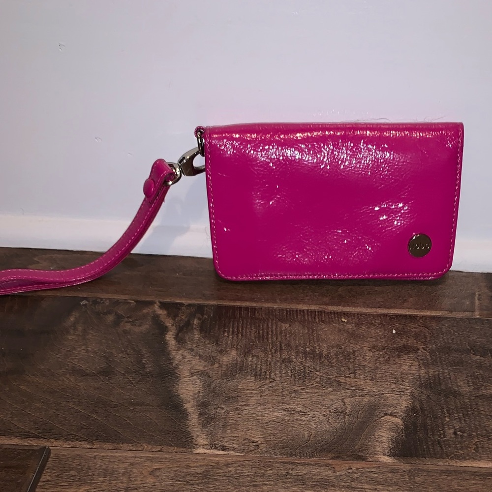 Pink Hobo wristlet